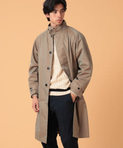BEAMS LIGHTS / コットンギャバジン モッズコート