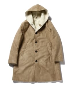 ▲BEAMS LIGHTS / フェイクムートンフードコート