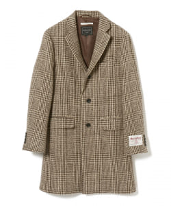 ▲BEAMS LIGHTS / ハリスツイード チェスターコート(日本製)