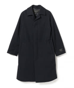 ▲BEAMS LIGHTS / EMMECI ツイード 中綿 ステンカラーコート