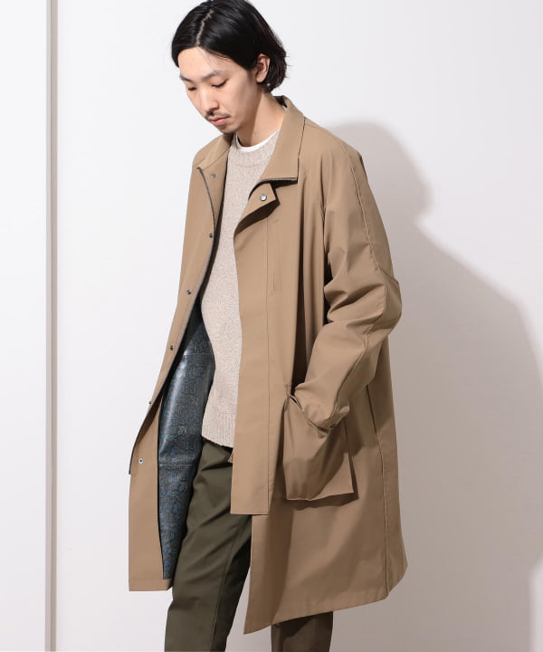 Beams Lights ビームス ライツ アウトレット Beams Lights 2 5レイヤー スタンドカラーコート コート ステンカラー コート 通販 Beams