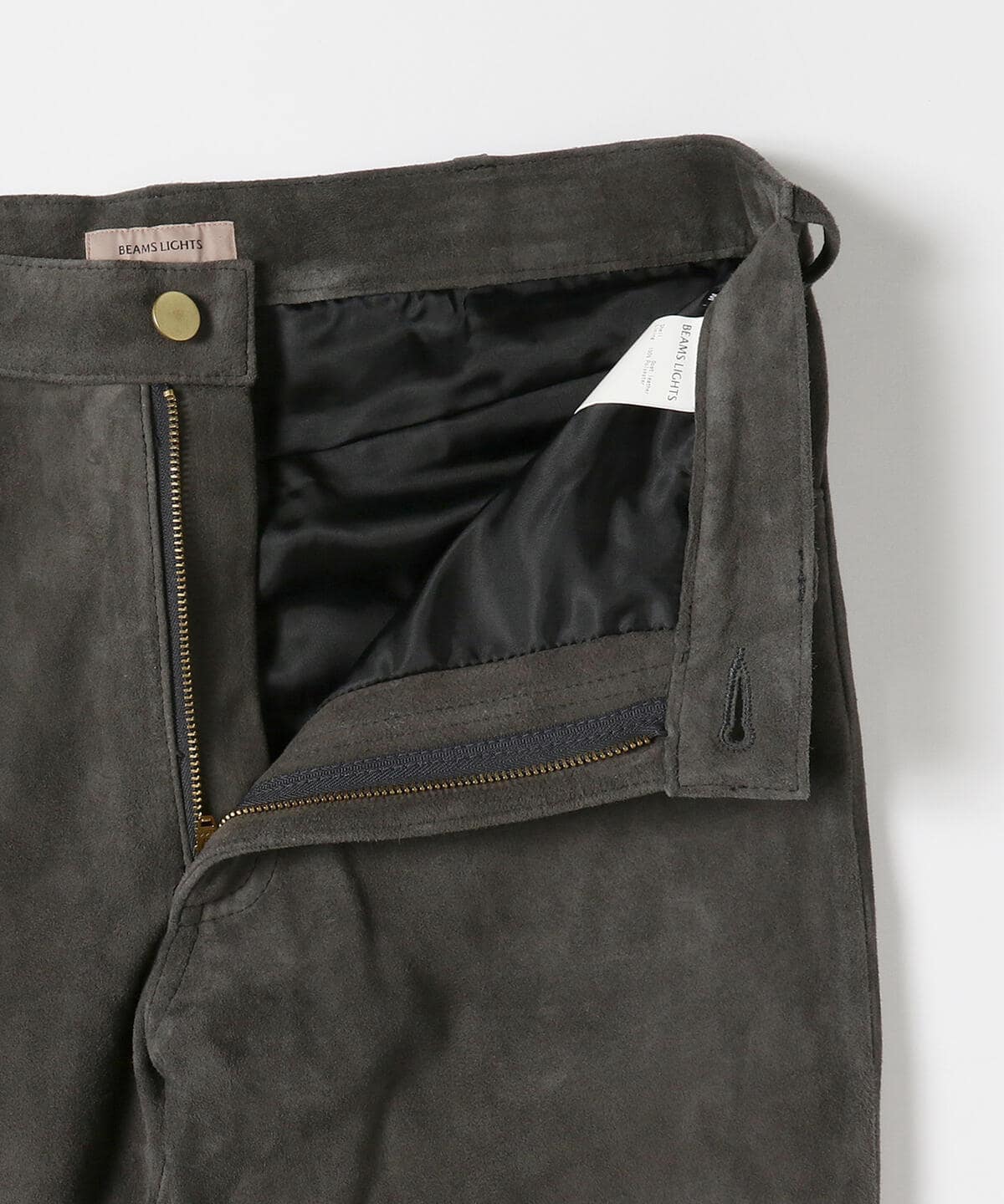 Suede 5-Pocket Pants