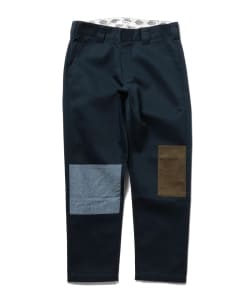 ▲FDMTL × Dickies / パッチワークツイルクロップドパンツ