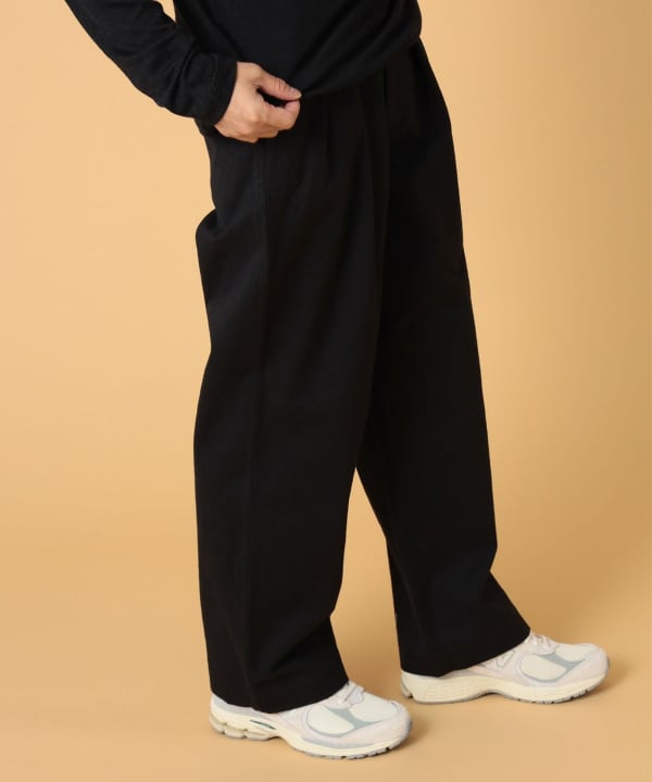 ULTERIOR Washed Bizen Gabardine Tucked Pants | 大阪心斎橋の