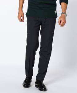 ▲BEAMS LIGHTS / フラノ調 テーパードスラックス