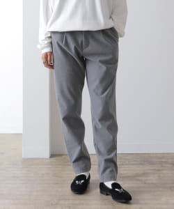 ▲BEAMS LIGHTS / マルチストレッチ スリム ウールライクスラックス