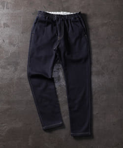 ▲BEAMS LIGHTS / インディゴ 裏毛 イージーパンツ