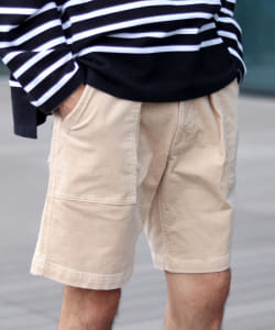 ▲BEAMS LIGHTS / ストレッチコーデュロイ ベイカー ショーツ