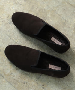 BEAMS LIGHTS / レザースリッポン