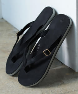 ▲EL NIDO FLIPS × BEAMS LIGHTS / 別注 スエード バックルデザイン サンダル