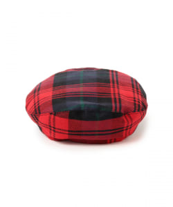 ▲Hollingworth country outfitters / タータンチェック ベレー