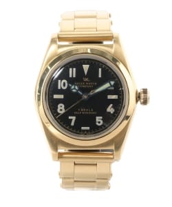 ▲VAGUE WATCH Co × BEAMS LIGHTS / 別注 VABL 青針 自動巻き 腕時計