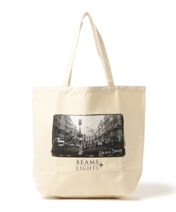 ▲BEAMS LIGHTS / シルクフォトキャンバストートバッ