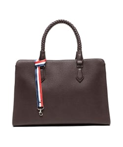 ▲BEAMS LIGHTS / イントレチャートハンドルトートバッグ