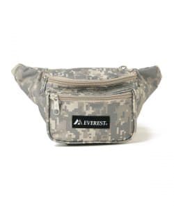 ▲EVEREST / カモフラ ウエストバッグ