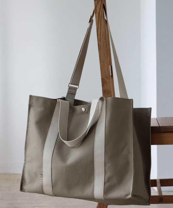 BEAMS LIGHTS（ビームス ライツ）△【アウトレット】BEAMS LIGHTS / キャンバス ビッグ 2WAY ショルダートートバッグ（バッグ  トートバッグ）通販｜BEAMS