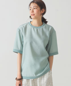 BEAMS LIGHTS / シア タンブラー リブ Tシャツ