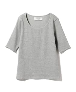 BEAMS LIGHTS / 袖口メロー テレコトップス
