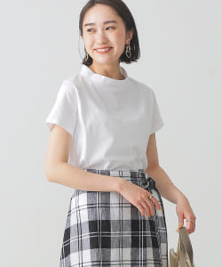 BEAMS LIGHTS / モックネック 天竺 Tシャツ