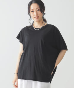 ▲BEAMS LIGHTS / シャンカー アシンメトリー 天竺 Tシャツ