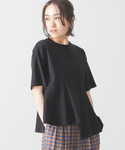 BEAMS LIGHTS / アシンメトリーヘム Tシャツ