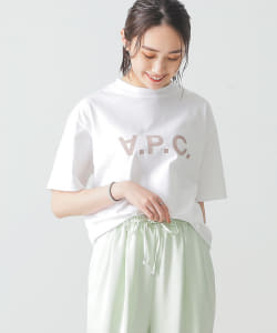 A.P.C. × BEAMS LIGHTS / 別注 VPC ロゴプリント 半袖 Tシャツ
