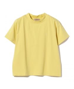 BEAMS LIGHTS / ワンポイント モックネック Tシャツ