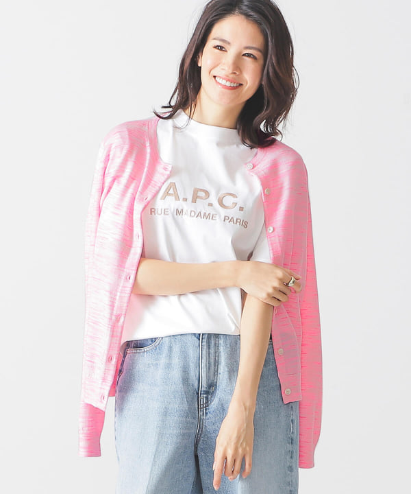 新品 APC A.P.C BEAMS LIGHTS ビームス別注 Tシャツ 長袖 elc.or.jp