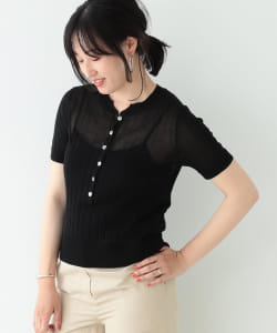 BEAMS LIGHTS / ヘンリーネック ニット