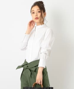 BEAMS LIGHTS / オックス スタンドカラー シャツ