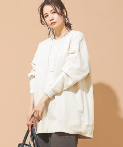 BEAMS LIGHTS / 裏毛 クルーネック スウェット プルオーバー