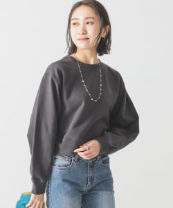 BEAMS LIGHTS / HEAVY 裏毛 クロップド プルオーバー