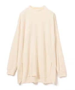 unfil / ローシルク モックネック プルオーバー