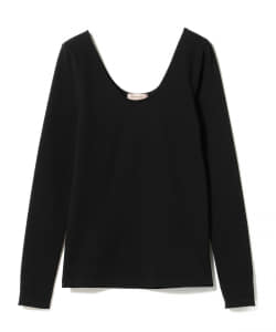 BEAMS LIGHTS / Uネック ロングスリーブ カットソー