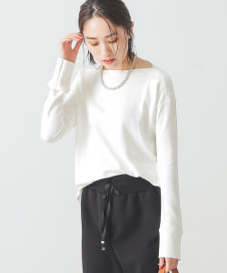 BEAMS LIGHTS / 裾ラウンド オーガニックコットン カットソー