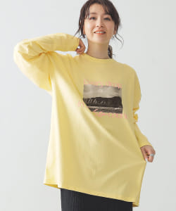 SEA / グラフィック ダイヤモンドヘッド ロングスリーブTシャツ