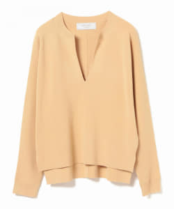 BEAMS LIGHTS / 12G キーネックニット プルオーバー