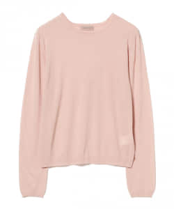 BEAMS LIGHTS / シアー クルーネック 天竺 プルオーバー