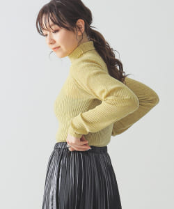 BEAMS LIGHTS / 14ゲージ リブ タートルネック ニット