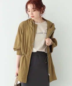 BEAMS LIGHTS / ドロストワッシャー ショートブルゾン