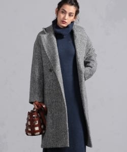 【Oggi.jp掲載】BEAMS LIGHTS / BALLI シャギー ウールコート