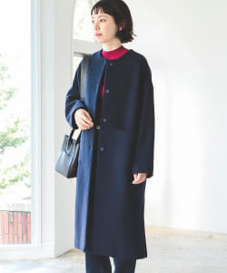 BEAMS LIGHTS / モッサー ノーカラーコート