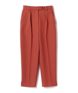 BEAMS LIGHTS / 裾スリット タックパンツ
