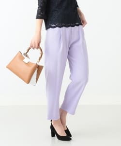 【手洗い可能】BEAMS LIGHTS / ダブルクロス パンツ