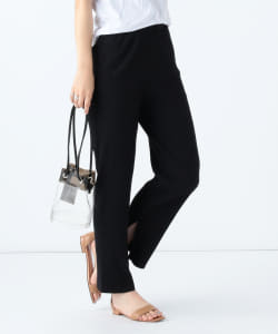 BEAMS LIGHTS / スリットカット リブ パンツ
