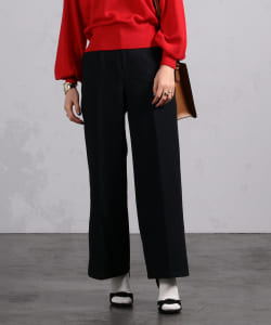 BEAMS LIGHTS / 手洗い可能 サイド スリット パンツ