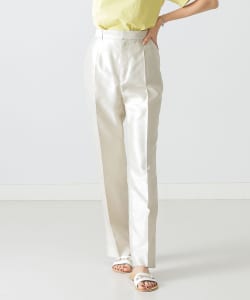 BEAMS LIGHTS / シャンタン センタープレス パンツ