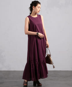 BEAMS LIGHTS / ハシゴ レース ボイル ワンピース