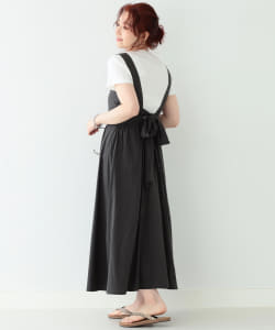 BEAMS LIGHTS / 後ろ リボン カット ワンピース