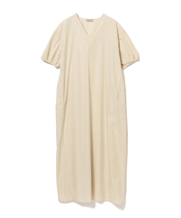 Beams Lights ビームス ライツ アウトレット Beams Lights ギャザースリーブ Vネック ワンピース ワンピース ワンピース 通販 Beams